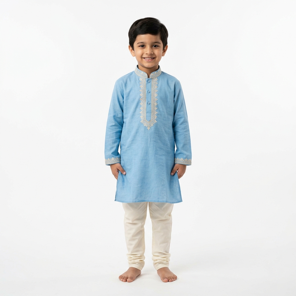 Boys Cotton Kurta Pajama